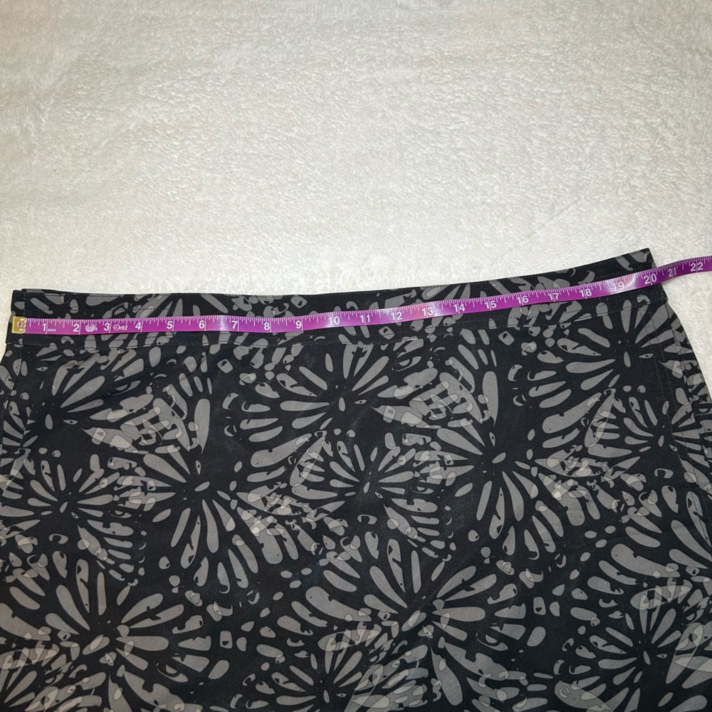 NWT RipSkirt Hawaii Charcoal & Black Shibori Butterfly Length 2 Size XXL - Picture 13 of 15